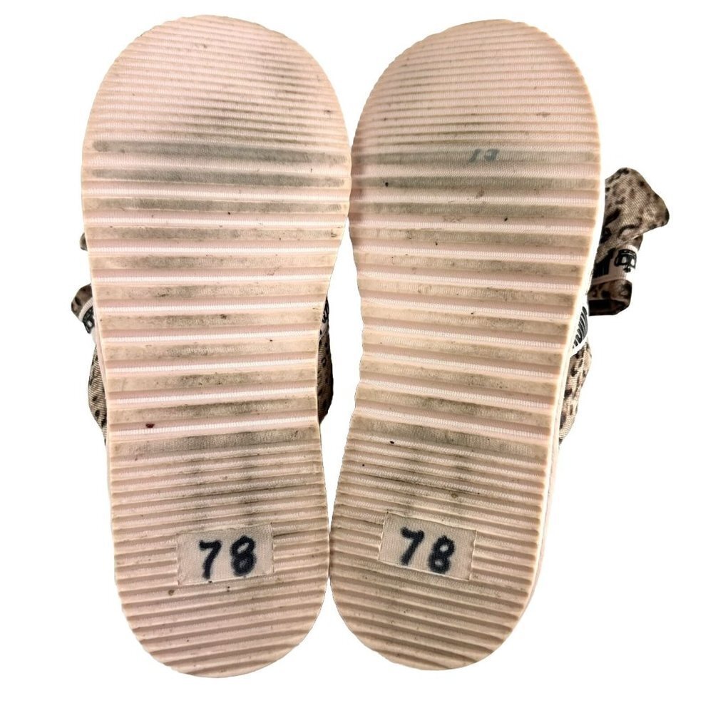 Juicy Couture Jasmine Leopard Slipper 11 Slip On Cushioned Bow Womens Y2K - Picture 7 of 9